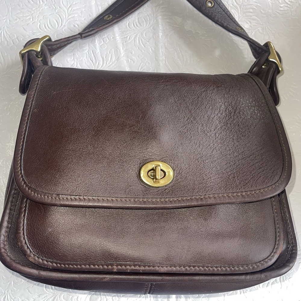 Coach Rambler 9061 Crossbody Bag 9.5" x 7.5" x 3.5" - Picture 8 of 16